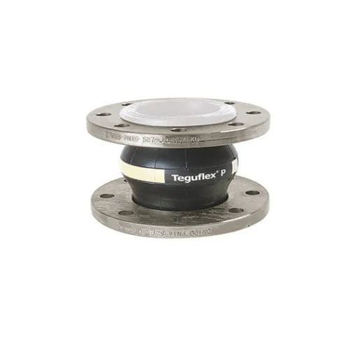 Junta de expansão em borracha - TEGUFLEX® P - Trelleborg Expansion Joints - redonda / flangeada / para a indústria alimentícia