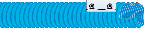 Duto de ventilação flexível - KLEGAINE GCV - Trelleborg Industrial Hose - em PVC / para ventilação / de extração de fumo