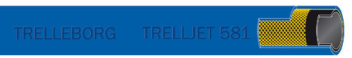Mangueira para produtos alimentares - TRELLJET 581  - Trelleborg Industrial Hose - em borracha / de alta pressão / para altas temperaturas