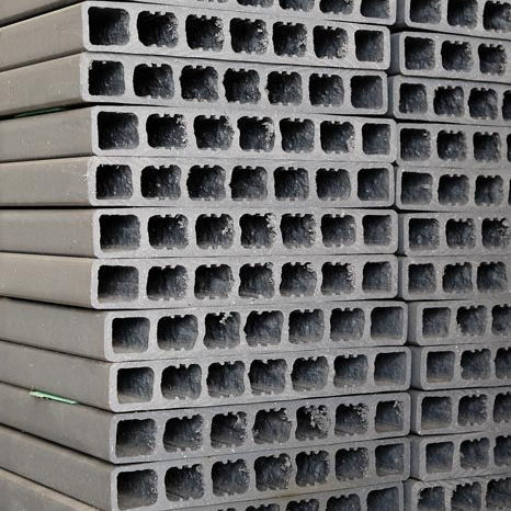 Perfil em material plástico - CMP srl - retangular / para construção / leve