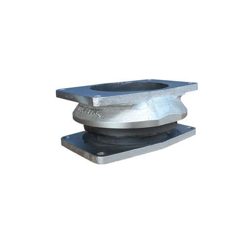 Isolador de vibração retangular - 17-1472 - Trelleborg Antivibration Solutions - metálico / em borracha / para serviços pesados