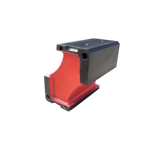 Isolador de vibração retangular - DX series - Trelleborg Antivibration Solutions - metálico / marítimo / amortecedor