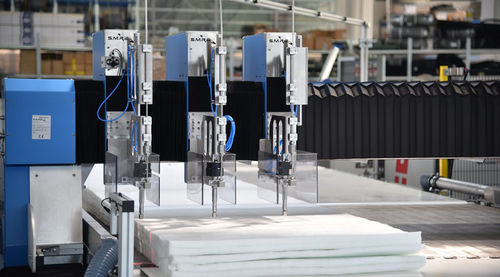 Cabeçote de corte a jato de água - SolarEdge Automation Machines S.p.A. - para tecidos