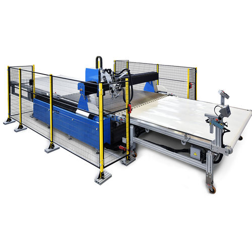 Máquina de corte a jato de água - K-810 C - SolarEdge Automation Machines S.p.A. - para aplicações industriais / com carga/descarga automática / de 3 eixos