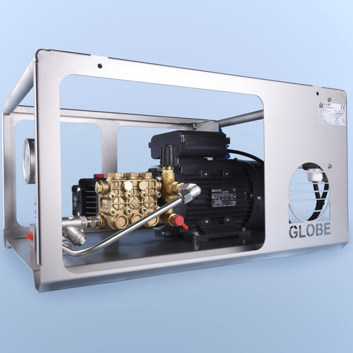 Unidade hidráulica com motor elétrico - EPU series - GLOBE Airmotors, Test Equipment & Motion Control - para aplicações de alta pressão / para máquina de ensaio / compacta