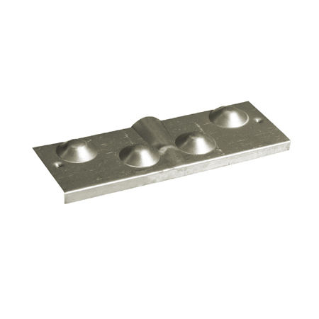 Placa de aço usinada perfurada - FR170 - Gulfport Industries