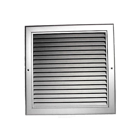 Grelha de ventilação em alumínio anodizado - FR1200 - Gulfport Industries - quadrada