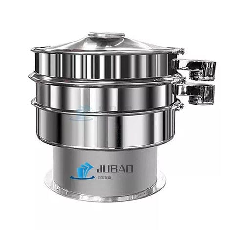 Peneira vibratória - SILICA SAND - Jubao Intelligent Manufacturing Company - rotativa / em aço inoxidável
