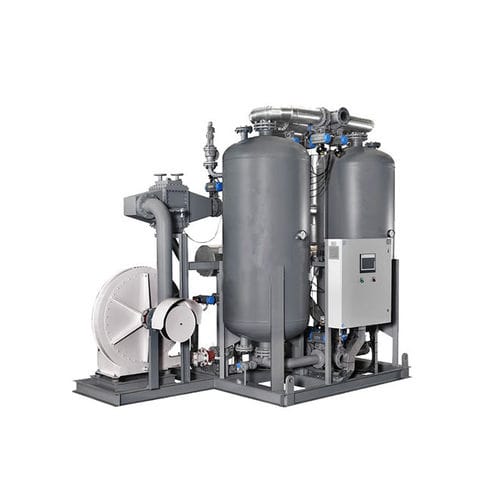 Secador de ar comprimido por adsorção - Suzhou Nate Gas Systems Company - regeneração com soprador (blower purge)