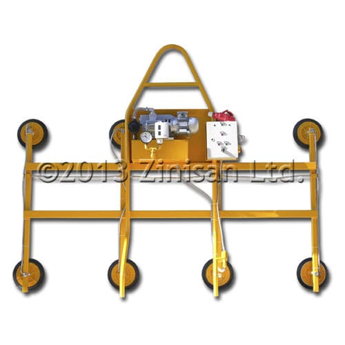 Balancim com ventosas para chapa - Vaculift - Zinisan - para placas / regulável / de corrente alternada
