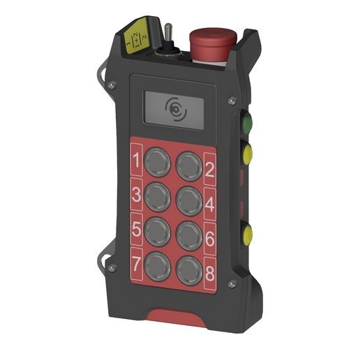 Controle remoto de 8 botões - Push Vision C-D-F-T - E-CHRONOS - por radiofrequência / com botões / para máquinas