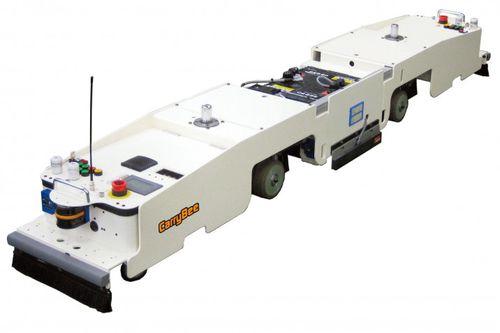AGV de carregamento - Aichikikai techno system co.,ltd. - para cargas pesadas / elétrico