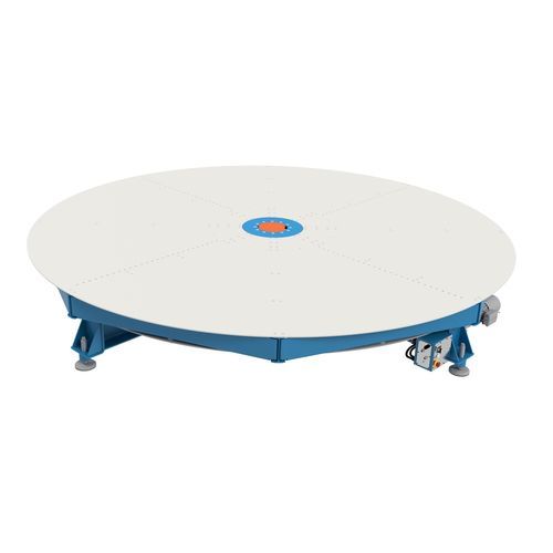 Posicionador de soldagem motorizado - RT10 - TR Machinery - rotativo / de 1 eixo