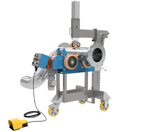 Virador para soldagem para tubos - TR Machinery - de rolos