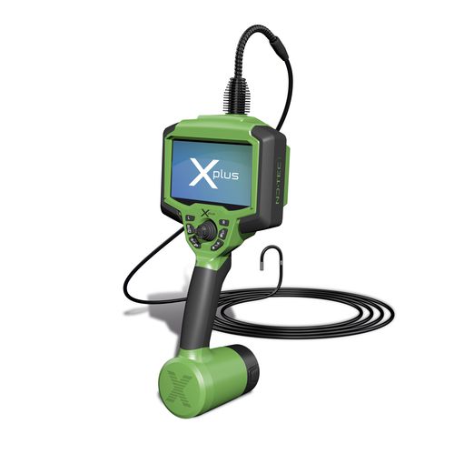 Vídeo-endoscópio flexível - Xplus - NDTec AG - para inspeção visual remota / de pequeno diâmetro / USB