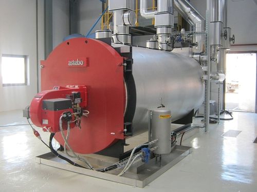 Caldeira a vapor - THW-I-NTE - astebo gmbh - a gás natural / a biogás / flamotubular