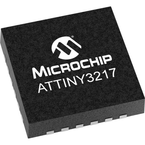 Microcontrolador 8 bits - ATTINY3217 - Microchip Technology Inc. - de baixa potência / sensível ao toque capacitivo / analógico