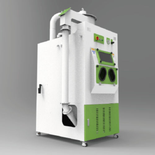 Jateador de areia manual - TB-SN1000A - Tongbao Surface Processing Equipment - por sucção / com mesa giratória / para tratamento de superfície