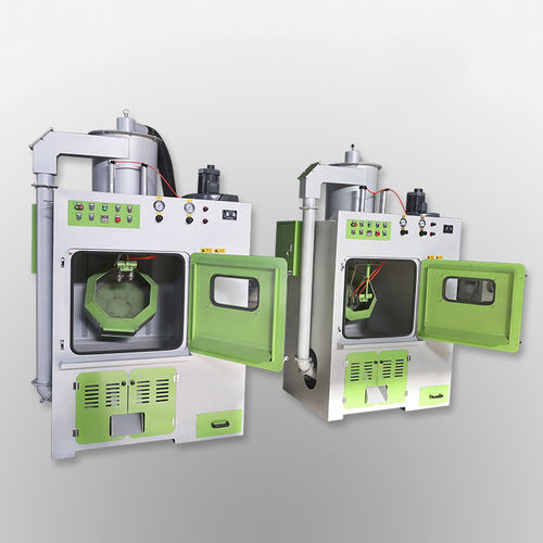 Jateador de areia automático - TB-NR9080-2A - Tongbao Surface Processing Equipment - por sucção / para tratamento de superfície / de tambor
