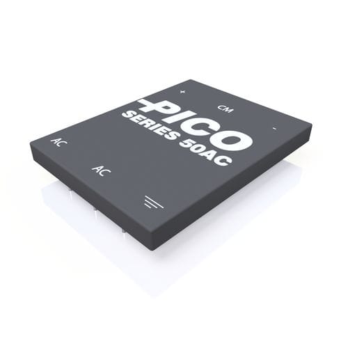 Fonte de alimentação elétrica encapsulada - 50AC Series - Pico Electronics - CA/CC / regulada / com duas saídas