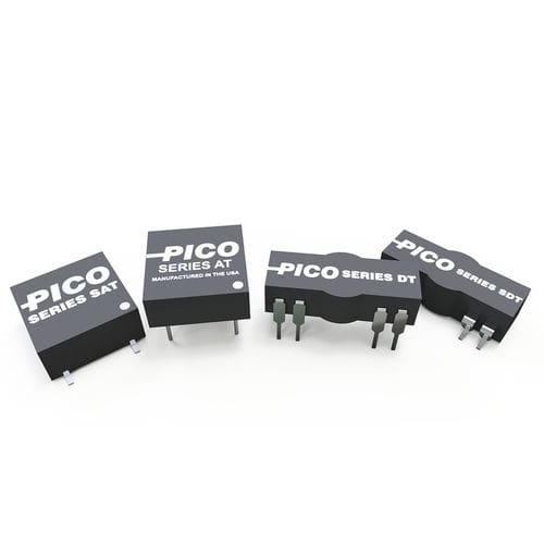 Conversor CC-CC não ajustável - AT, SAT, DT & SDT Series - Pico Electronics - isolado / DIP / plug-in