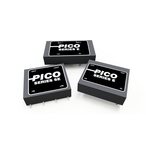 Conversor CC-CC não ajustável - E & SE Series  - Pico Electronics - SMD / encapsulado / plug-in
