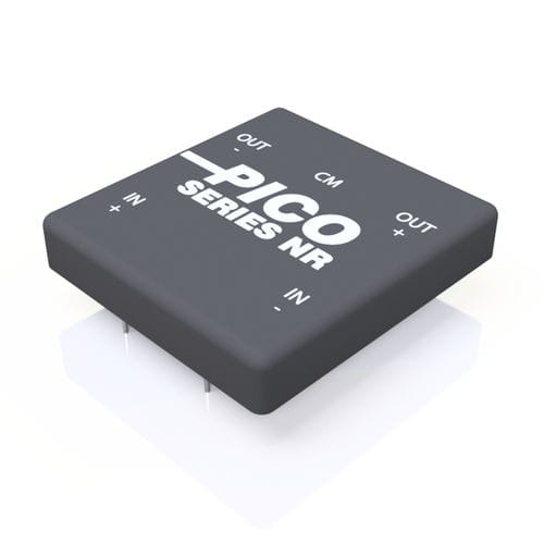 Conversor CC-CC regulado - NR series - Pico Electronics - isolado / encapsulado / industrial