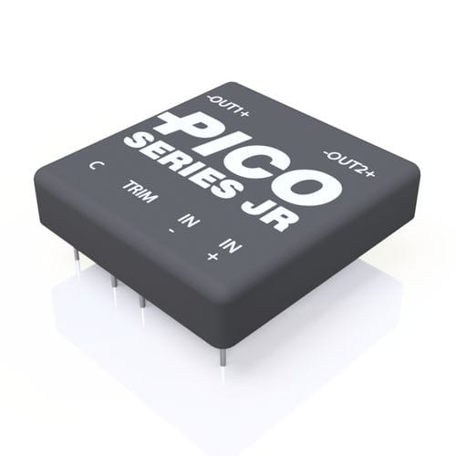 Conversor CC-CC regulado - JR series - Pico Electronics - isolado / encapsulado / industrial