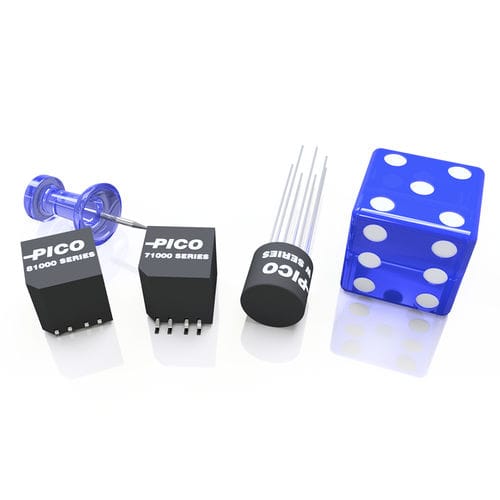 Transformador de isolamento - W, 71000 & 81000 Series - Pico Electronics - encapsulado / para proteção / para eletrônica
