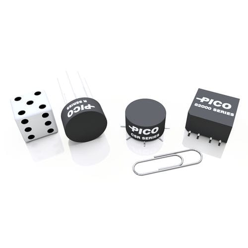 Transformador de isolamento - R, 82000 & CSR Series - Pico Electronics - encapsulado / para eletrônica / para telecomunicações
