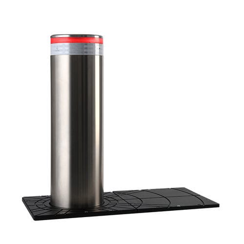 Pilarete rebatível automático - Protection - BORNES ESCAMOTABLES ET SYSTEMES - elétrico / alta segurança / em aço inoxidável