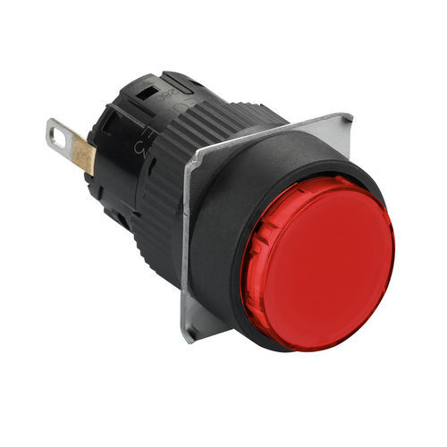 Indicador luminoso de LED - XB6EAV4BP - Schneider Electric - isolado / IP65 / UL