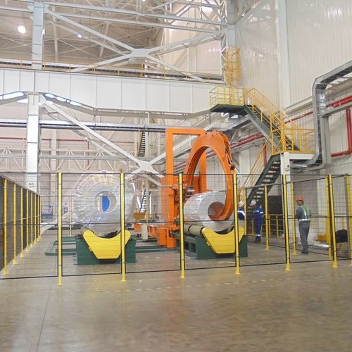 Envolvedora orbital - Shanghai Fhope machinery co.,ltd - automática / para bobinas