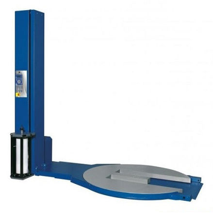 Envolvedora com plataforma giratória - M-type - Shanghai Fhope machinery co.,ltd - semiautomática / de paletes / com filme estirável