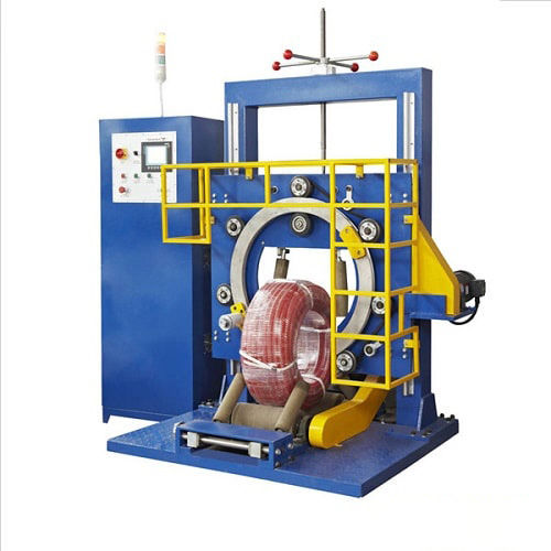 Envolvedora de anel giratório - FPH-300N - Shanghai Fhope machinery co.,ltd - vertical / automática / para tubos