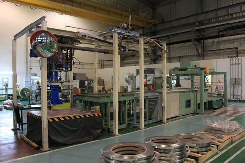 Linha de embalagem para bobina de cobre - Shanghai Fhope machinery co.,ltd - automática