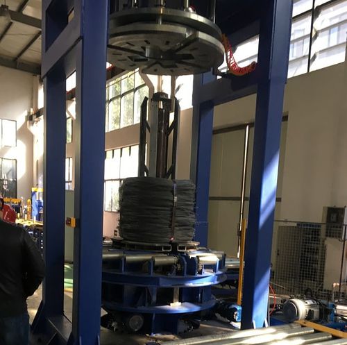 Máquina de arquear semiautomática - Shanghai Fhope machinery co.,ltd - para bobinas de arame / de compactagem