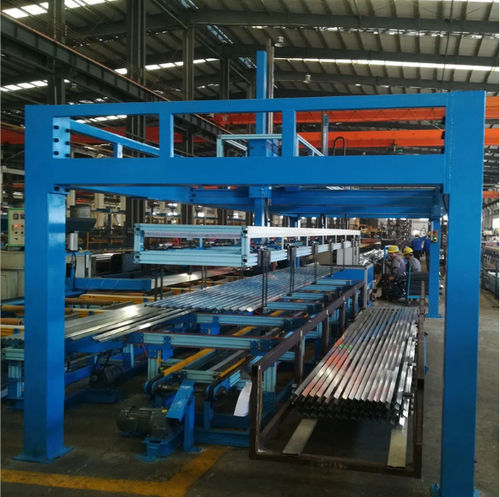 Empilhador para movimentação - Shanghai Fhope machinery co.,ltd - para perfis de alumínio / automático