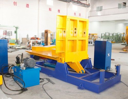 Inclinador hidráulico - Shanghai Fhope machinery co.,ltd - para bobinas / metálico / 90°