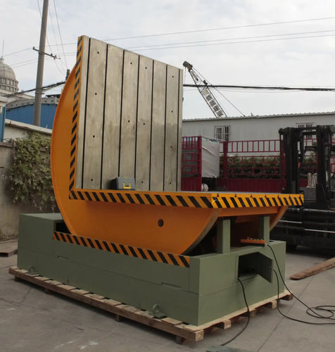Virador-basculador de moldes - FPMT-40 - Shanghai Fhope machinery co.,ltd - hidráulico / 90°