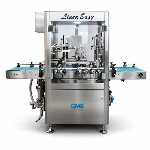 Envasadora/tampadora automática - EASY LINE XL - CM3 ENGINEERING SRL - para líquidos viscosos / volumétrica / pneumática