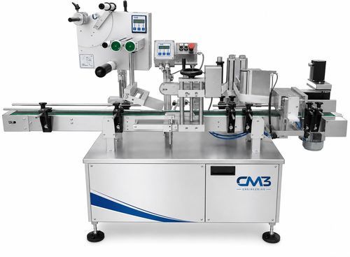 Rotuladora para garrafas - CM3 ENGINEERING SRL - para boiões / para aplicação na parte superior / para a indústria alimentícia