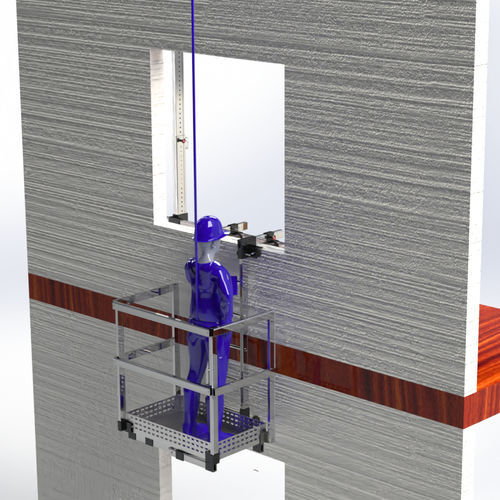 Plataforma de acesso - HOCKEY PAT - LERA - móvel / para operador a bordo em pé / para canteiro de obras