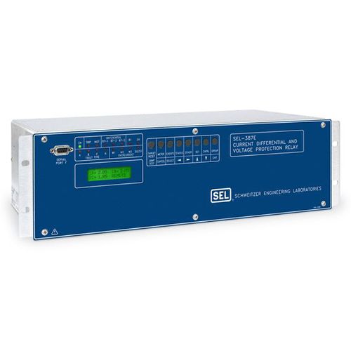 Relé de proteção de sobrecorrente - SEL-387E - Schweitzer Engineering Laboratories - de tensão / contra sobrefrequências / de subfrequência