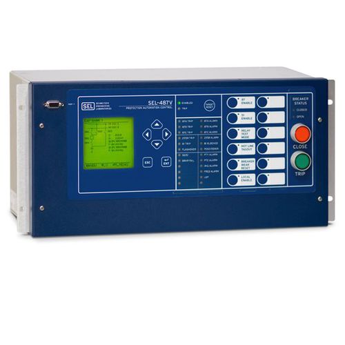 Relé de controle de tensão - SEL-487V - Schweitzer Engineering Laboratories - de corrente