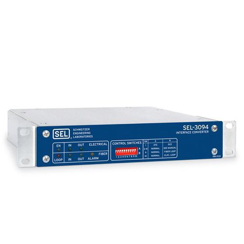 Conversor optoeletrônico - SEL-3094 - Schweitzer Engineering Laboratories - de fibra óptica