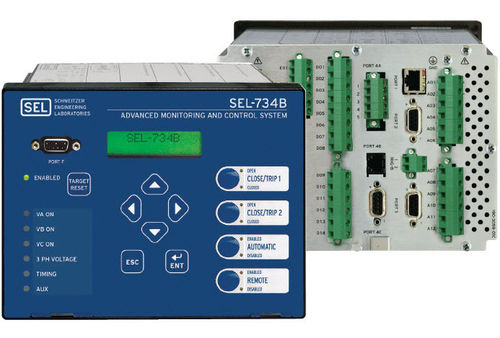 Controlador de banco de capacitores - SEL-734B - Schweitzer Engineering Laboratories