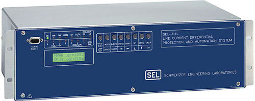 Relé de proteção de sobrecorrente - SEL-311L - Schweitzer Engineering Laboratories - de sincronização / para montagem em painel / programável
