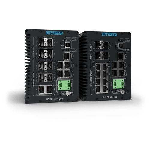 Switch de rede Gigabit Ethernet - Hyperion 300 - BITSTREAM S.A. - gerenciável / 10 portas / de nível 2