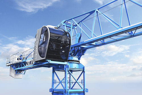 Guindaste com torre - Pi Tower 140 - Pi Makina Construction Machines - móvel / com lança / para a manutenção
